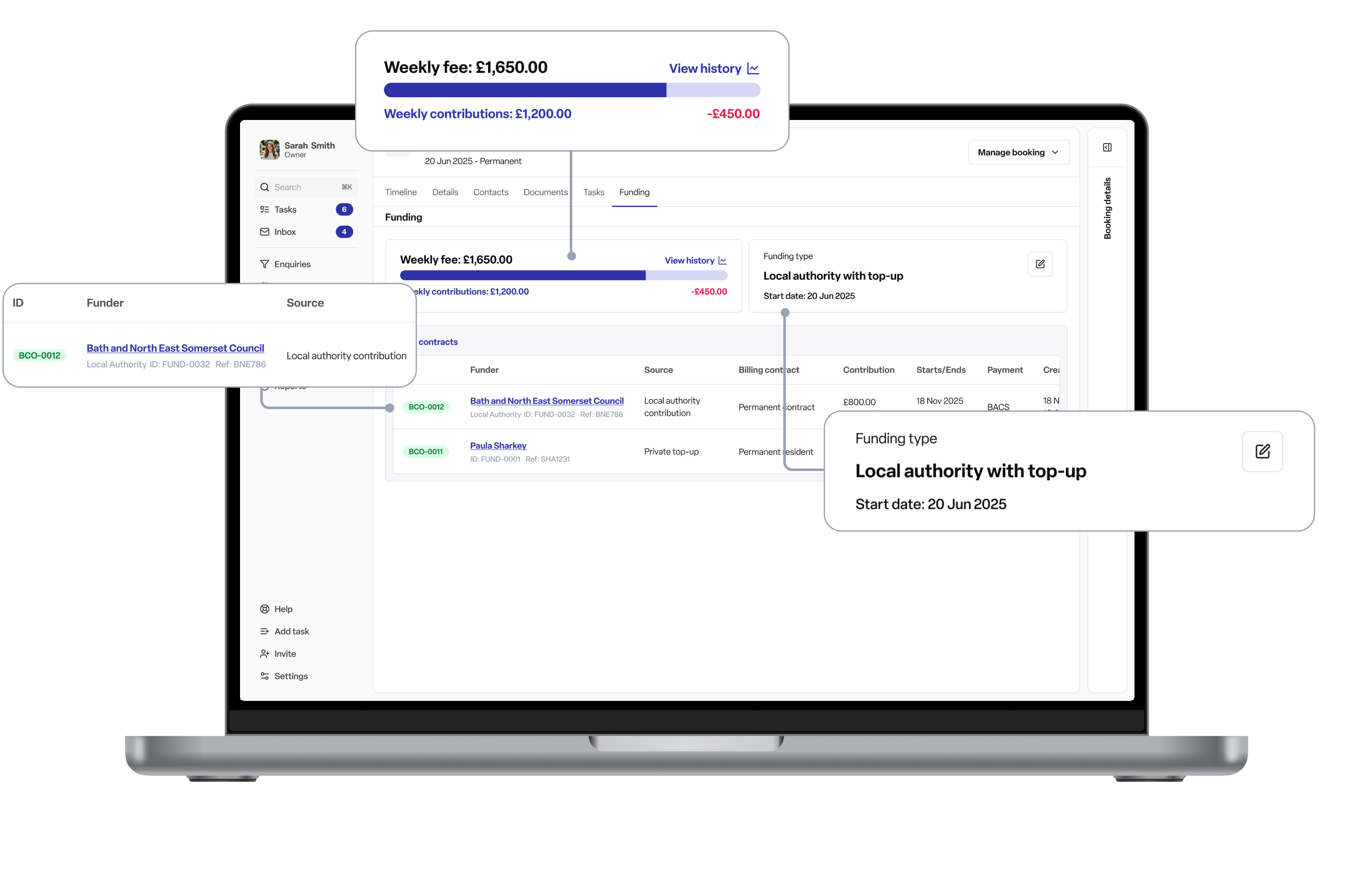 Found Billing Dashboard